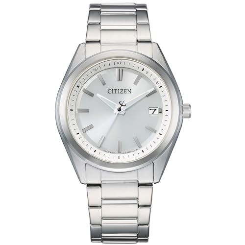 Citizen  腕時計 光発電エコ ドライブ 電波時計 防水 銀 シルバー 国内正規品 AS1080-65A メンズ