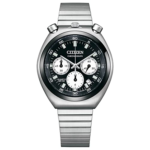 シチズン CITIZEN シチズンコレクション レコードレーベル ツノクロノ 特定店取扱いモデル AN3660-81E 腕時計 メンズ ブラック CITIZEN COLLECTION RECORD LABEL TSUNO CHRONO 27,946円
