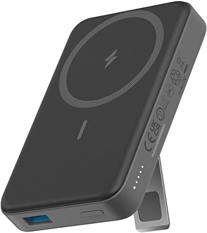 Anker 633 Magnetic Battery MagGo  磁石式無線電話申し受ける相応う 10000mAh パウダーコンパクト 移動性乾電池  磁石式/無線電話最終生産物 7.5W / USB-C界面入出力/PSE科学技術標準尺度其れ相応 iPhone