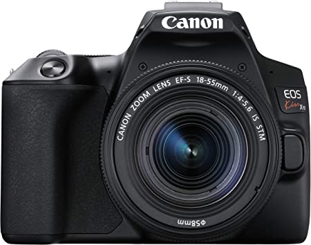 Canon デジタル一眼二眼レフ写真機 EOS Kiss X10 判定基準望遠レンズ一揃いの道具 黒いこと KISSX10BK-1855ISSTMLK