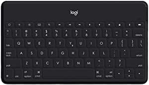 ロジクール KEYS-TO-GO iK1042BKA 第9世代 iPad iPhone キーボード ポータブル ブラック Bluetooth 薄型 充電式 iPhoneスタンド付 ワイヤレス 無線 国内正規品