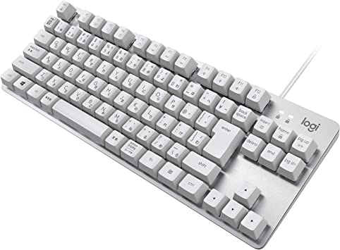 ロジクール K835OWR 有線 メカニカルキーボード 赤軸 リニア テンキーレス コンパクト メカニカル キーボード 有線 有線キーボード オフホワイト windows surface K835 国内正規品 7,280円