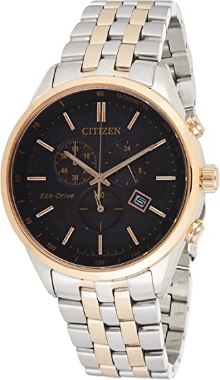 Citizen シチズン Eco-Drive Chronograph AT2144-54E ブラック メンズ アナログ ビジネス ソーラー 海外出荷 Japan Citizen