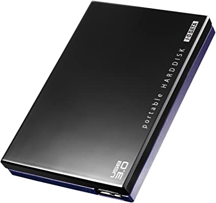 I-O DATA USB3.0/2.0 ポータブルHDD 超高速カクうす ブラック 500GB HDPC-UT500KE (旧モデル)