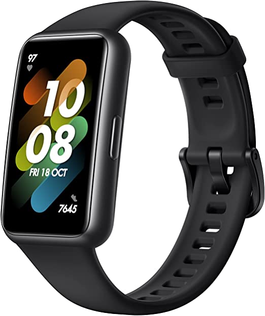 HUAWEI スマートウォッチ Band 7 フルビューディスプレイ1.47インチ 2週間持続バッテリー グラファイトブラック 日本正規代理店品 LEA-B19