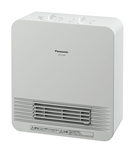 パナソニック セラミックファンヒーター 小型 防滴仕様 切タイマー付 ホワイト DS-FS1200-W|cloudstore