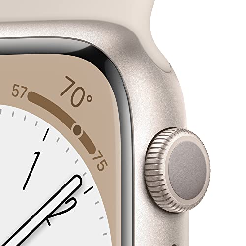 独特の上品 Apple Watch Series 8 GPSモデル 41mmケース スターライト