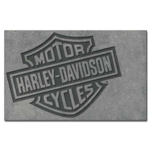 harley davidson welcome mat