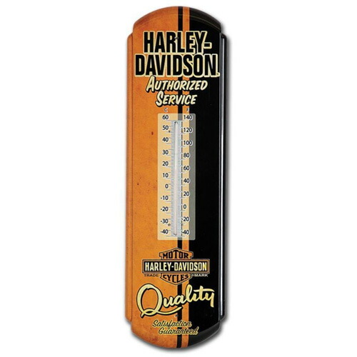 HARLEY-DAVIDSON ハーレーダビッドソン Authorized Service ブリキサーモメーター （温度計 ） HDL-10093 アメリカ雑貨 アメリカン雑貨 6,800円