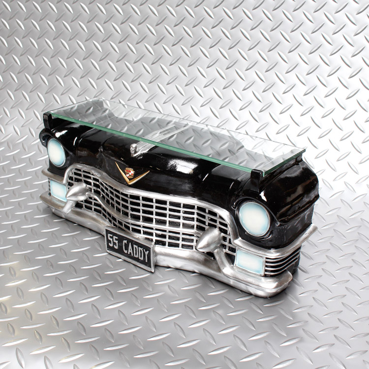 クラシック ヴィンテージ 棚 Mサイズ 55年 キャデラック ブラック カーシェルフ ガレージによく合うアメ車のウォールシェルフ クラシック 飾り棚 ウォールシェルフ 棚 ブラック 壁掛け インテリア アメリカン雑貨 アメリカン雑貨ｃｏｌｏｕｒ