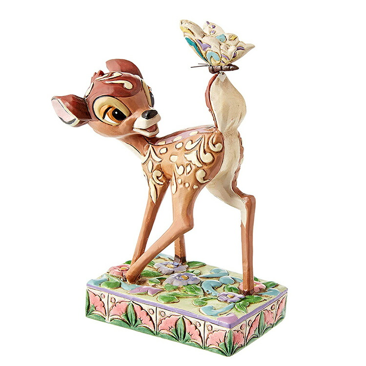 ディズニー バンビ フィギュア 高さ12.1cm 子鹿 JIM SHORE enesco Disney Traditions画像
