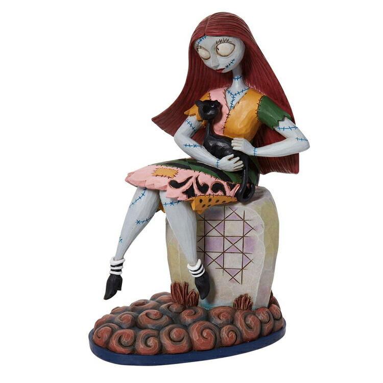 ディズニー サリー オン グレイブストーン フィギュア 高さ22cm 置物 ナイトメアー ビフォア クリスマス ハロウィン JIM SHORE enesco Disney Traditions