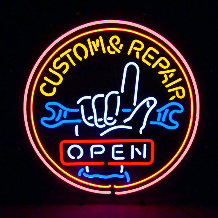 シンクラーオイル 看板 ネオン管 購入価格45000円 シンクラーオイル