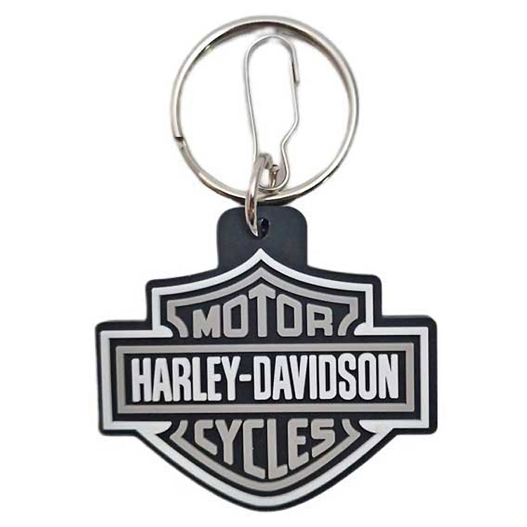 Harley Davidson エンブレム 4個セット　キーホルダーヴィンテージ Harley Davidson 48-1469 エボリューションエンジンキーホルダー