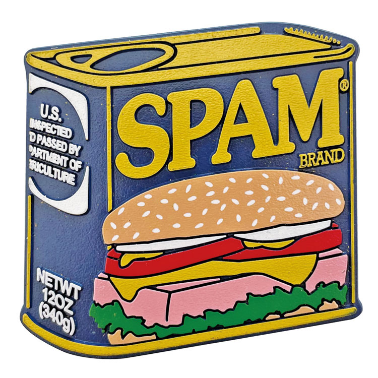 小物 SPAM パイン・クリエイト マルチポーチ チャーム付き 鍵収納 小銭入れ