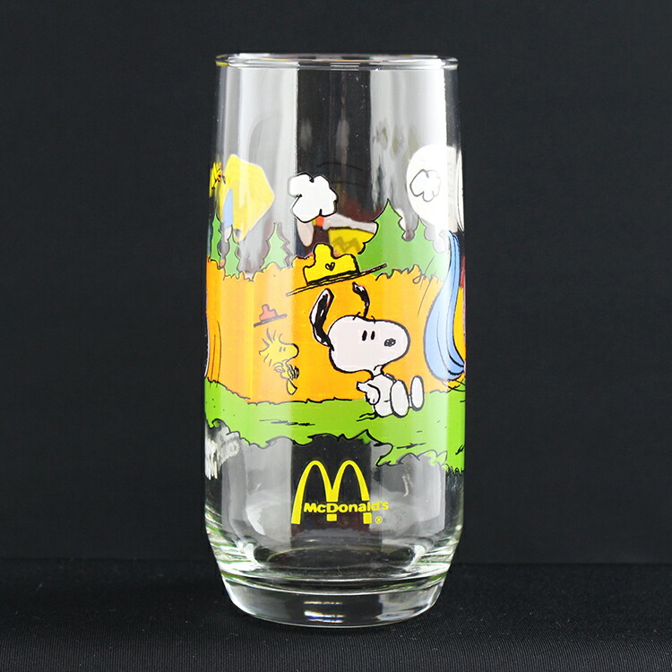 楽天市場】【中古】McDonald's Glasses Camp Snoopy Collection