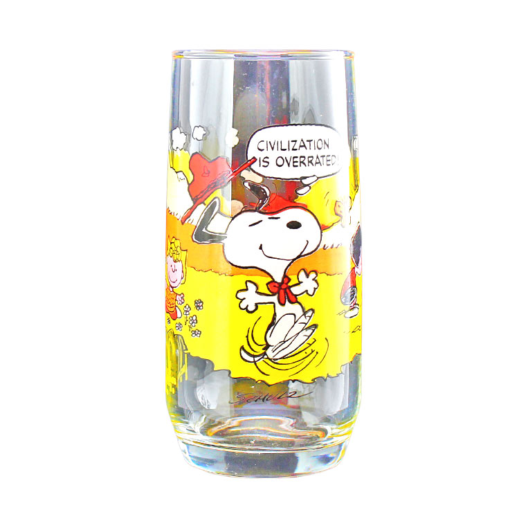 楽天市場】【中古】McDonald's Glasses Camp Snoopy Collection