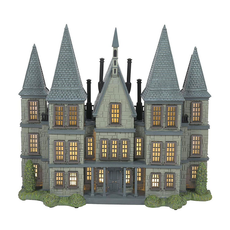 オブジェ ハリーポッター マルフォイの館 高さ20.3cm お店 マルフォイの館 オブジェ 映画 ハリポタ 建物 照明 点灯 Department 56 27,885円