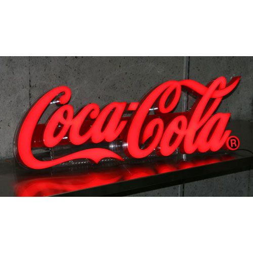 コカコーラ　LED ディスペンサーライト 楽天市場】【取寄品】 コカ・コーラ ブランド LEDレタリング