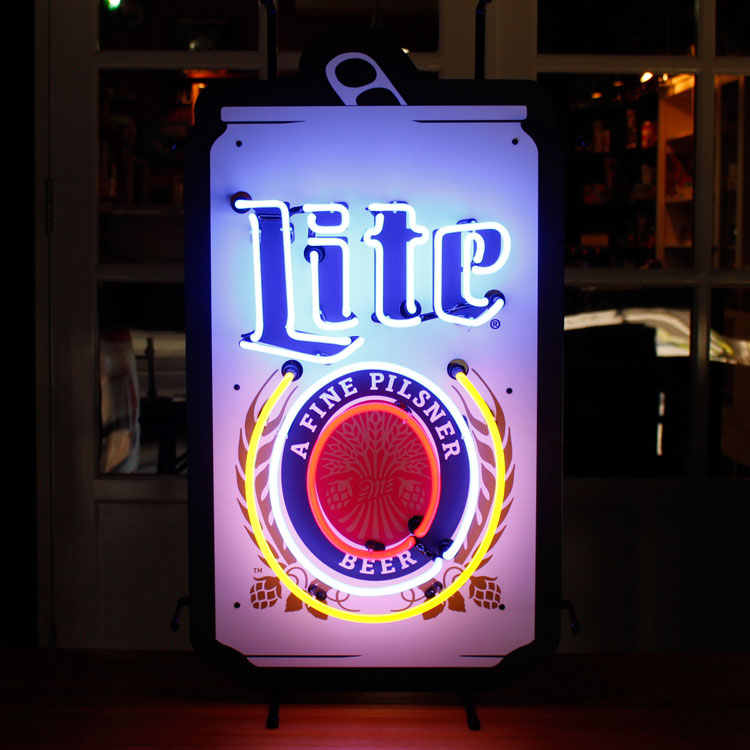 楽天市場 アメリカンネオンサイン Miller Lite Official Neon 縦80 横45cm ミラービール ガレージ インテリア ネオン管 電飾 店舗装飾 アメリカ雑貨 アメリカン雑貨 アメリカン雑貨ｃｏｌｏｕｒ