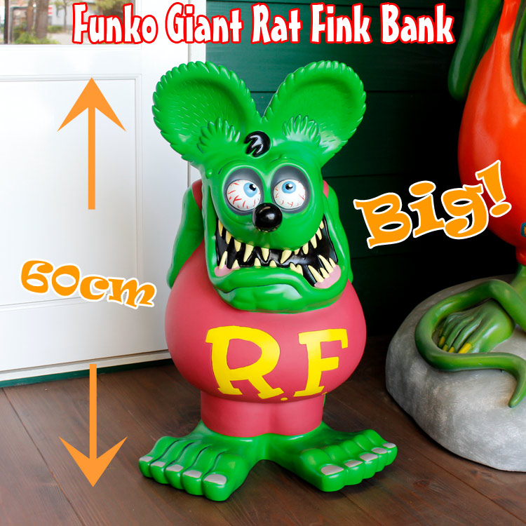 RAT FINK 60cm `Neon´ version Funko