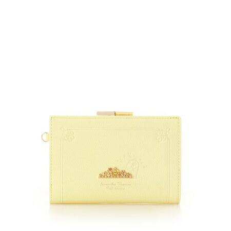 楽天市場 サマンサタバサ 折財布 ディズニーコレクション プリンセスシリーズ 口金中折財布 ベル ペールイエロー Samanthathavasapetitchoice サマンサ タバサ プチチョイス クローバーリーフ