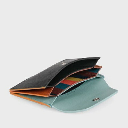 メンズ ポールスミス Smith レディース 彼女 新品 正規品 名刺入れ ギフト スミスバッグ 小物 ブランド雑貨 記念日 お祝い 彼氏 就職祝 財布 バッグ 入学祝 クリスマス プレゼント ポールスミス 名刺入れ ストローグレイン カードケース ブラック Paul Smith ポール