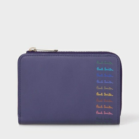 ポールスミス 折財布 2つ頃財布 マルチカラードロゴ パープル Paul Smith ポール スミス ポールスミス 財布 バッグ メンズ レディース 彼氏 彼女 正規品 新品 ギフト 記念日 お御祝いい 入学祝 就職祝 クリスマス 贈呈 Cmsmontera Com