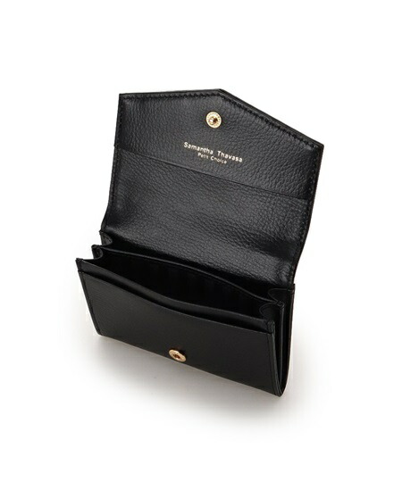 正規激安 サマンサタバサ カードケース シンプルステッチ ブラック Samanthathavasapetitchoice サマンサ タバサ プチチョイス 正規品 Www Amir Org Rw