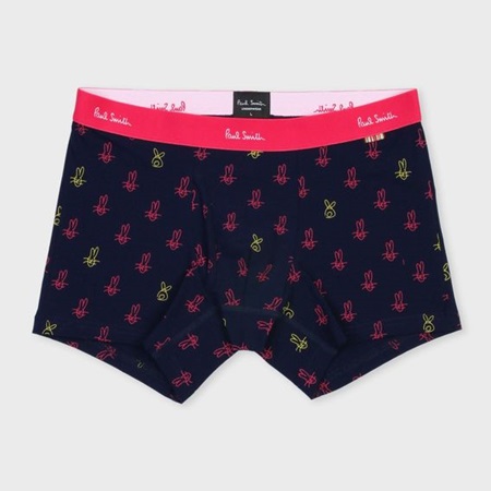 楽天1位 ポールスミス ボクサーパンツ Pauls Rabbit ネイビー M Paul Smith ポール スミス クローバーリーフw 魅力的な E Compostela Gob Mx