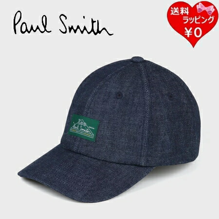 【無料ラッピング】 ポールスミス Paul Smith 帽子 キャップ Paul Smith Lee 綿100% ネイビー 送料無料