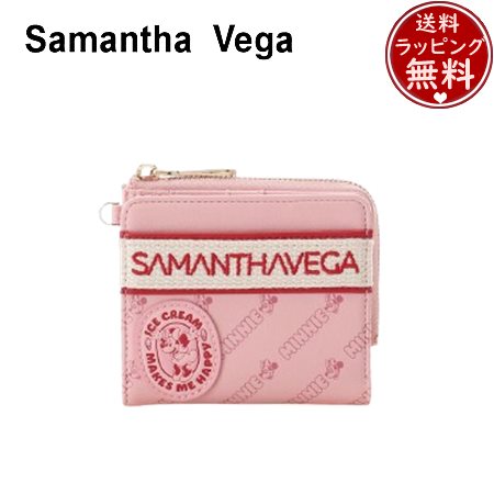 【無料ラッピング】 サマンサベガ Samantha Vega ミッキーマウス＆フレンズ折財布 ミニーマウス ブランド 正規品 新品 ギフト プレゼント 人気 おすすめ 誕生日 記念日 クリスマス 送料無料