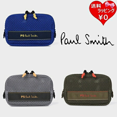 【無料ラッピング】 ポールスミス Paul Smith ポーチ PSメッシュ ブランド 正規品 新品 ギフト プレゼント 人気 おすすめ 誕生日 記念日 クリスマス 送料無料｜クローバーリーフ