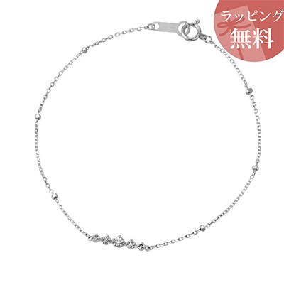 【無料ラッピング】 ヨンドシー ブレスレット K18ホワイトゴールド 4℃ レディース ブランド 正規品 新品 ギフト プレゼント 人気 おすすめ 誕生日 記念日 クリスマス 送料無料｜クローバーリーフ 46,854円
