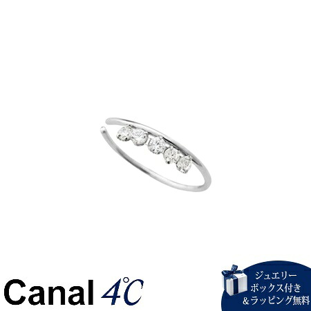 【無料ラッピング】 カナルヨンドシー Canal 4℃ カナル4℃ K10ホワイトゴールド イヤーカフ キュービックジルコニア ブランド 正規品 新品 ギフト プレゼント 人気 おすすめ 誕生日 記念日 クリスマス 送料無料|クローバーリーフ