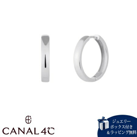 【無料ラッピング】 カナルヨンドシー Canal 4℃ カナル4℃ ピアス シルバー EARFLOW フープ 定番 シンプル レディース ブランド 正規品 新品 ギフト プレゼント 人気 おすすめ 誕生日 記念日 クリスマス 送料無料|クローバーリーフ