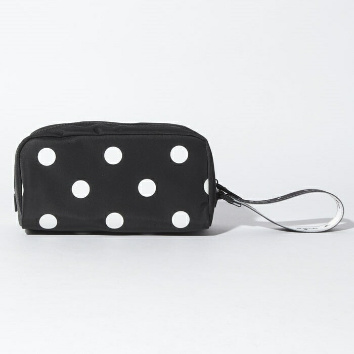 アニエスべー ポーチ レディース ドットストラップポーチ アニエス ブラック Agnes B ベー アニエス 化粧ポーチ ベー ボヤージュ クローバーリーフアニエスベー 財布 バッグ レディース メンズ 彼氏 彼女 正規品 新品 ギフト 記念日 お祝い 入学祝 就職祝 クリスマス