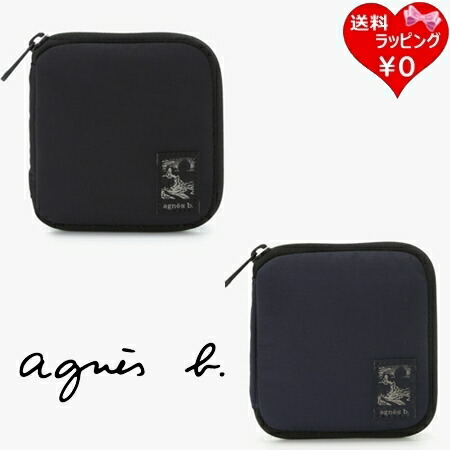 【SALE】 【無料ラッピング】  アニエスベー agnes b 紙入れ 折紙入れ ナイロン ラウンドジップ 二つ折り ウォレット メンズ ブランド名 置き目品 新品 差し上げ物 差し上げ物 一般受け おすすめ 生まれ落ちる日 クリスマス 貨物輸送無料