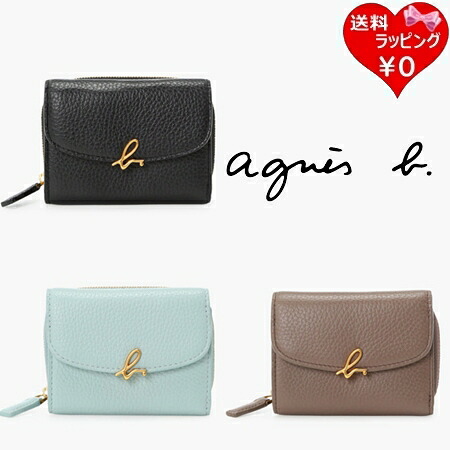 【無料ラッピング】 アニエスベー agnes b 財布 ミニ財布 折財布 ミニウォレット The b ブランド 正規品 新品 ギフト プレゼント 人気 おすすめ 誕生日 記念日 クリスマス 送料無料|クローバーリーフ