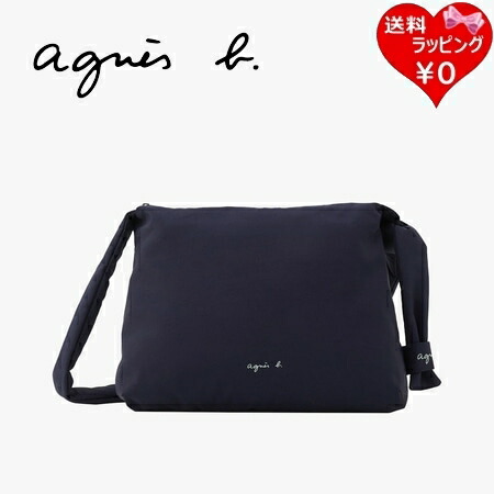 【無料ラッピング】 アニエスベー agnes b ショルダーバッグ ナイロン ロゴタイプ メンズ レディース ユニ一発やる A4 相応う 米国海軍 ブランド名 置き目品 新品 差し上げ物 差し上げ物 一般受け おすすめ 生まれ落ちる日 祝する日 クリスマス 貨物輸送無料