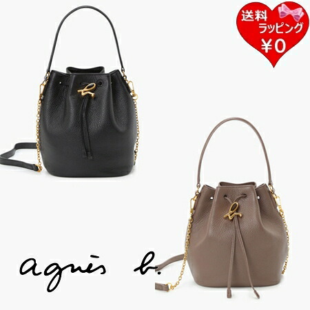 【無料ラッピング】 アニエスベー agnes b ショルダーバッグ ハンドバッグ レザー 2way スモール レディース ブランド 正規品 新品 ギフト プレゼント 人気 おすすめ 誕生日 記念日 クリスマス 送料無料｜クローバーリーフ