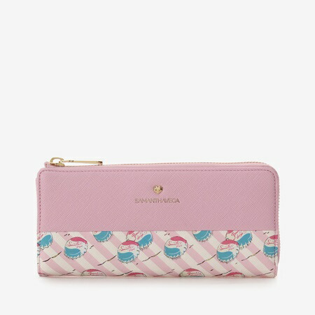 サマンサタバサ サマンサベガ Samantha Vega 長財布 ストライプ柄 Butlerchimneys Com