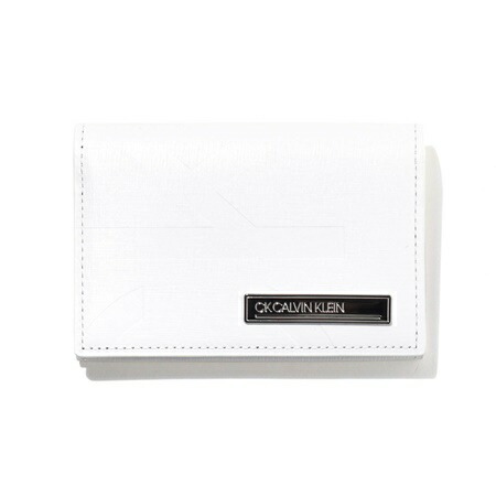 カルバンクライン CalvinKlein カードケース ソーダ 名刺入れ シロ