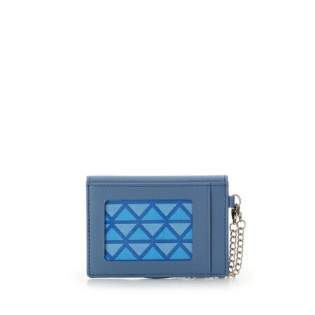 楽天市場 サマンサタバサプチチョイス Samantha Thavasa Petit Choice パスケース ディズニー ツイステッドワンダーランド コレクション 2つ折パスケース ダルブルー クローバーリーフ