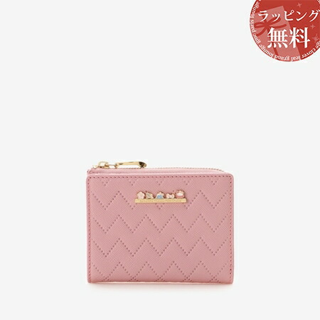 サマンサタバサプチチョイス Samantha Thavasa Petit Choice 切掛銭入れ 暈キティ江戸 寄合わせ Lジップ折財布 淡紅 Loadedcafe Com