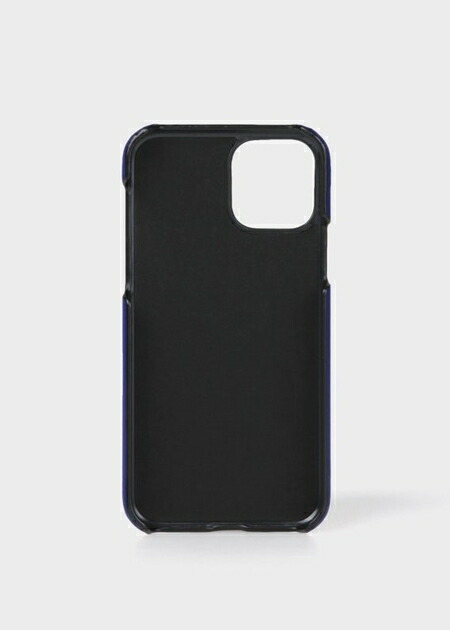 人気の新作 ポールスミス モバイルケース Smith Paul ブルー Iphoneケース ミニエンボス ケース カバー Slcp Lk