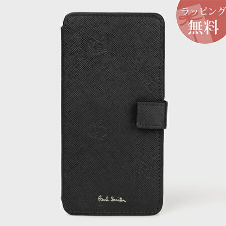 楽天市場 ポールスミス スマホケース メンズ ポールドローイング Iphoneケース ブラック Paul Smith クローバーリーフ