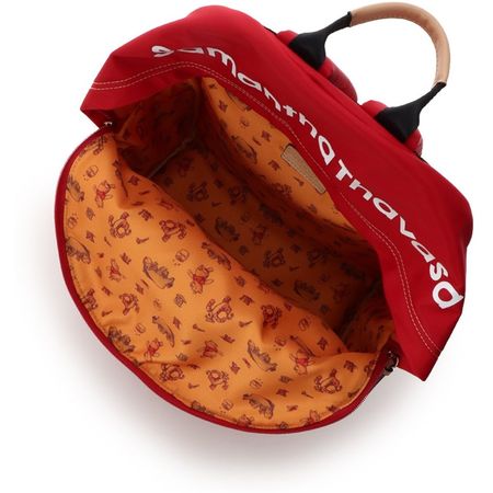 楽天市場 サマンサタバサ バッグ リュック ロゴリュック くまのプーさんコレクション レッド Samantha Thavasa クローバーリーフ