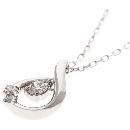 サマンサティアラ ネックレス ドロップモチーフネックレス K18 ホワイト Samantha Tiara サマンサ ティアラ サマンサティアラ ネックレス ドロップモチーフネックレス K18 ホワイト Samantha Tiara サマンサ ティアラ