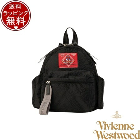 Vivienne Westwood Tangled Orb リュック TANGLED ORB JACQUARD GEORGE リュックM(ブラック)（メンズ